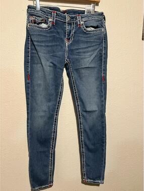 True Religion Classic Blue Denim Jeans Size 30